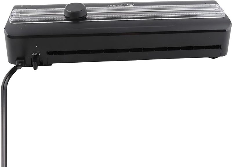 آلة تصفيح A4 مدمجة مع قاطع للمستندات والصور 320 مم قابس أمريكي تيار متردد 110-120 فولت - Image 4